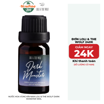 Nước Hoa Vùng Kín Nam Loli &amp; The Wolf Dark Monster 10ml