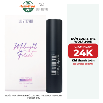 Nước Hoa Vùng Kín Nữ Loli And The Wolf Midnight Forest 8ml
