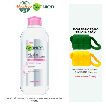 Nước Tẩy Trang Garnier Dành Cho Da Nhạy Cảm 400ml