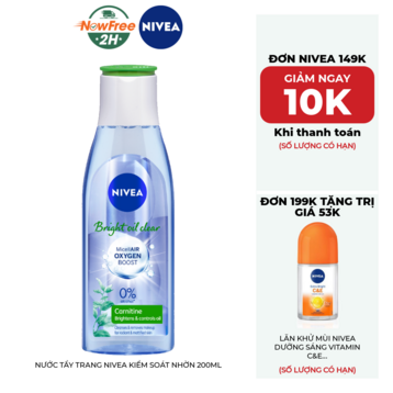 Nước Tẩy Trang Nivea Kiểm Soát Nhờn 200ml