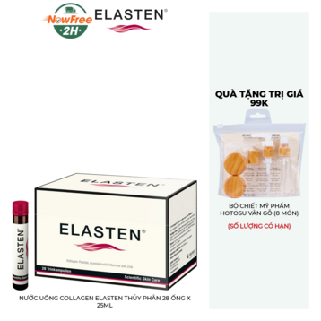 Nước Uống Collagen Elasten Thủy Phân 28 Ống x 25ml