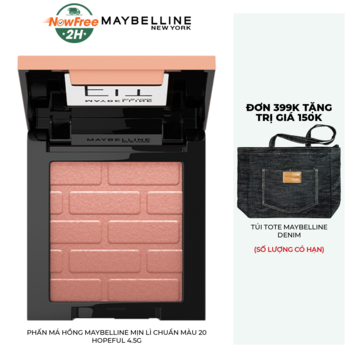 Phấn Má Hồng Maybelline Mịn Lì Chuẩn Màu 20 Hopeful 4.5g