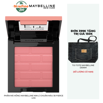 Phấn Má Hồng Maybelline Mịn Lì Chuẩn Màu 30 Fierce 4.5g