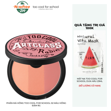 Phấn Má Hồng Too Cool For School 02 Màu Hồng Đậm 9g