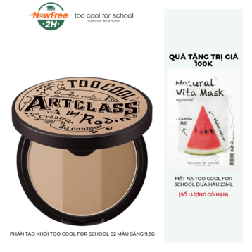 Phấn Tạo Khối Too Cool For School 02 Màu Sáng 9.5g