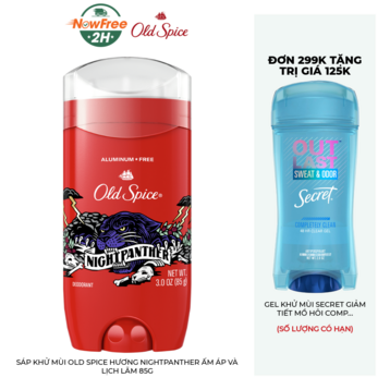 Sáp Khử Mùi Old Spice Hương NightPanther Ấm Áp Và Lịch Lãm 85g