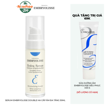 Serum Embryolisse Double HA Cấp Ẩm Đa Tầng 30ml