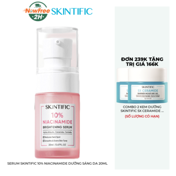 Serum Skintific 10% Niacinamide Dưỡng Sáng Da 20ml