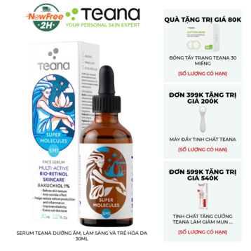 Serum Teana Dưỡng Ẩm, Làm Sáng Và Trẻ Hóa Da 30ml