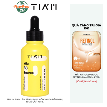 Serum Tia'm Làm Sáng, Phục Hồi Cho Da Dầu Mụn, Nhạy Cảm 40ml