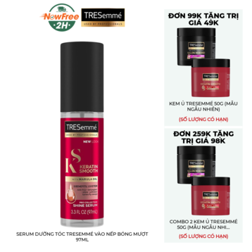 Serum Dưỡng Tóc TRESemmé Vào Nếp Bóng Mượt 97ml
