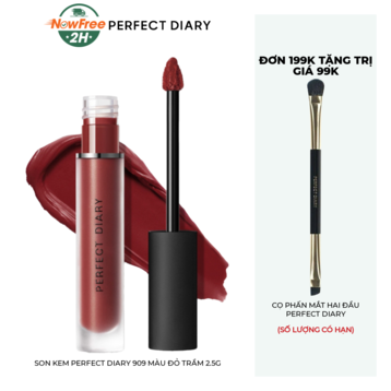 Son Kem Perfect Diary 909 Màu Đỏ Trầm 2.5g
