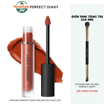 Son Kem Perfect Diary 905 Màu Đỏ Gạch 2.5g