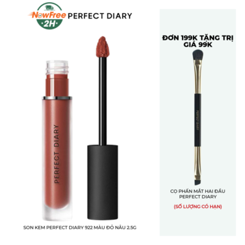 Son Kem Perfect Diary 922 Màu Đỏ Nâu 2.5g