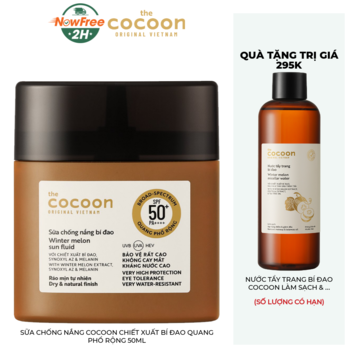 Sữa Chống Nắng Cocoon Chiết Xuất Bí Đao Quang Phổ Rộng 50ml