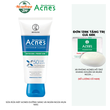 Sữa Rửa Mặt Acnes Dưỡng Sáng Và Ngăn Ngừa Mụn 100g