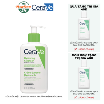 Sữa Rửa Mặt CeraVe Cho Da Thường Đến Khô 236ml