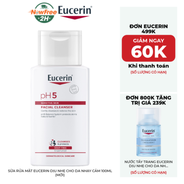 Sữa Rửa Mặt Eucerin Dịu Nhẹ Cho Da Nhạy Cảm 100ml (Mới)