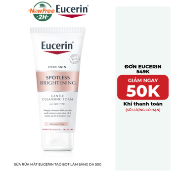 Sữa Rửa Mặt Eucerin Tạo Bọt Làm Sáng Da 50g