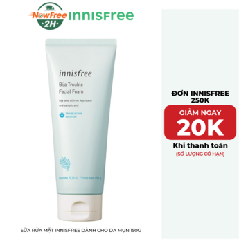 Sữa Rửa Mặt innisfree Dành Cho Da Mụn 150g