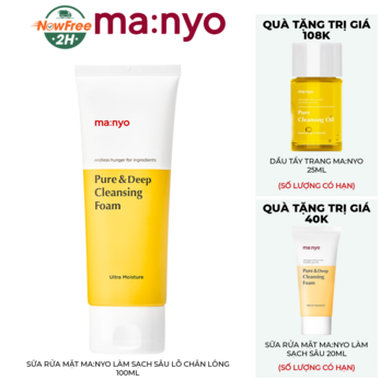 Sữa Rửa Mặt Ma:nyo Làm Sạch Sâu Lỗ Chân Lông 100ml
