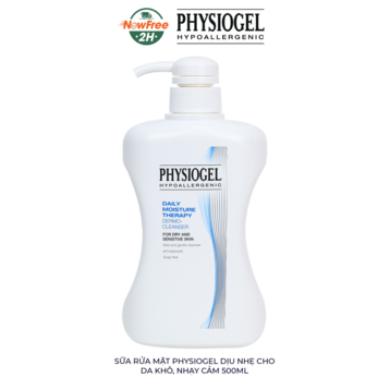 Sữa Rửa Mặt Physiogel Dịu Nhẹ Cho Da Khô, Nhạy Cảm 500ml