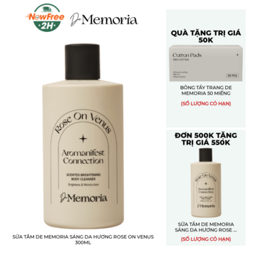Sữa Tắm D​e M​emoria Sáng Da Hương Rose On Venus 300ml