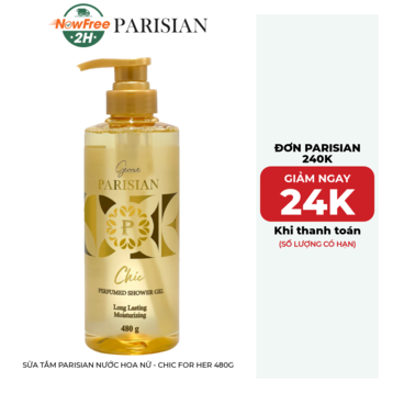 Sữa Tắm Parisian Nước Hoa Nữ - Chic For Her 480g
