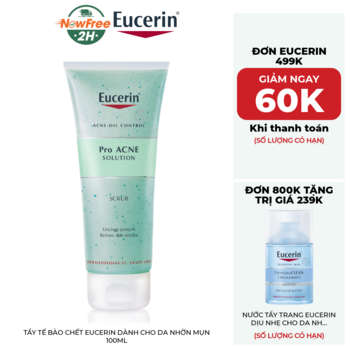 Tẩy Tế Bào Chết Eucerin Dành Cho Da Nhờn Mụn 100ml