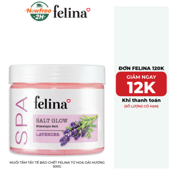 Muối Tắm Tẩy Tế Bào Chết Felina Từ Hoa Oải Hương 500g