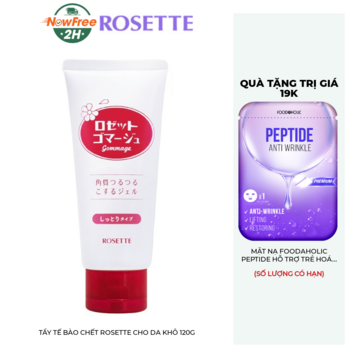 Tẩy Tế Bào Chết Rosette Cho Da Khô 120g