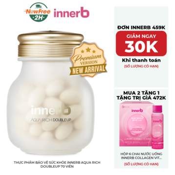 Thực Phẩm Bảo Vệ Sức Khỏe InnerB Aqua Rich DoubleUp 70 Viên