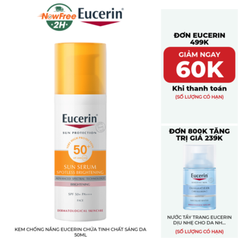 Kem Chống Nắng Eucerin Chứa Tinh Chất Sáng Da 50ml