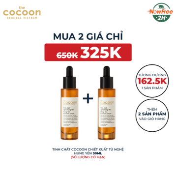 Tinh Chất Cocoon Chiết Xuất Từ Nghệ Hưng Yên 30ml