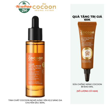 Tinh Chất Cocoon Nghệ Hưng Yên x2.2 Sáng Da Chuyên Sâu 30ml