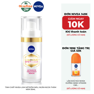 Tinh Chất Nivea Làm Mờ Đốm Nâu, Ngăn Ngừa Thâm Nám 30ml
