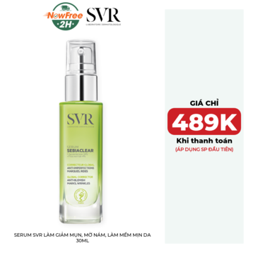 Serum SVR Làm Giảm Mụn, Mờ Nám, Làm Mềm Mịn Da 30ml
