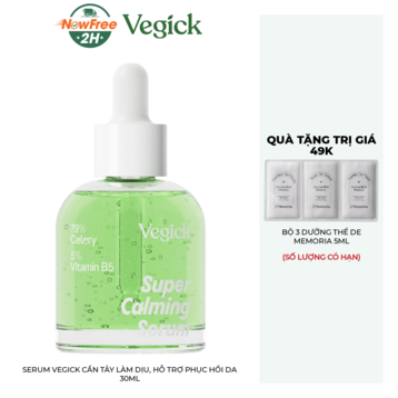 Serum Vegick Cần Tây Làm Dịu, Hỗ Trợ Phục Hồi Da 30ml