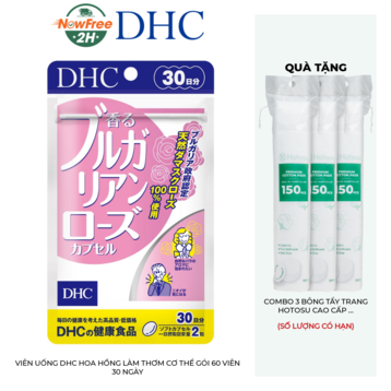 Viên Uống DHC Hoa Hồng Làm Thơm Cơ Thể Gói 60 Viên 30 Ngày