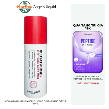 Xịt Giảm Mụn Lưng Angel's Liquid Dưỡng Sáng Cơ Thể 150ml