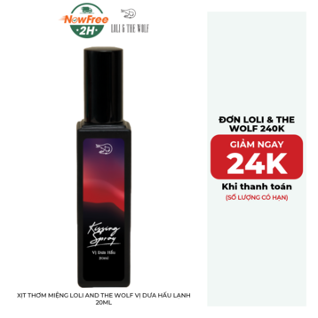 Xịt Thơm Miệng Loli And The Wolf Vị Dưa Hấu Lạnh 20ml