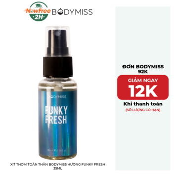 Xịt Thơm Toàn Thân Bodymiss Hương Funky Fresh 35ml