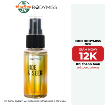 Xịt Thơm Toàn Thân Bodymiss Hương Hide &amp; Seek 35ml