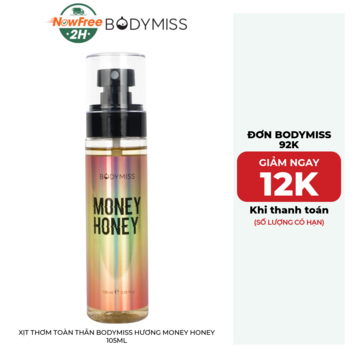 Xịt Thơm Toàn Thân Bodymiss Hương Money Honey 105ml