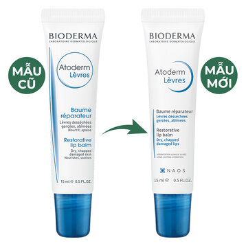 Son Dưỡng Bioderma Làm Dịu Môi Khô Nứt Nẻ, Tổn Thương 15ml