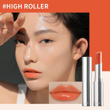 Son Bóng 3CE Căng Mọng High Roller - Cam Cổ Điển 3g