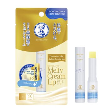 Son Dưỡng Môi Mentholatum Melty Cream Lip Không Mùi 2.4g