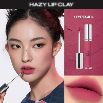 Son Lì 3CE Mịn Môi Typegirl - Hồng Sen 4g