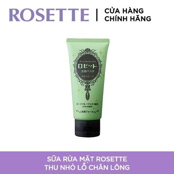 Sữa Rửa Mặt Rosette Hỗ Trợ Thu Nhỏ Lỗ Chân Lông 120g