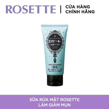 Sữa Rửa Mặt Rosette Làm Giảm Mụn 120g
